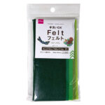 フェルト（グリーン系カラー、５枚） ダイソー(DAISO)