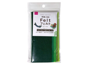 フェルト（グリーン系カラー、５枚） ダイソー(DAISO)
