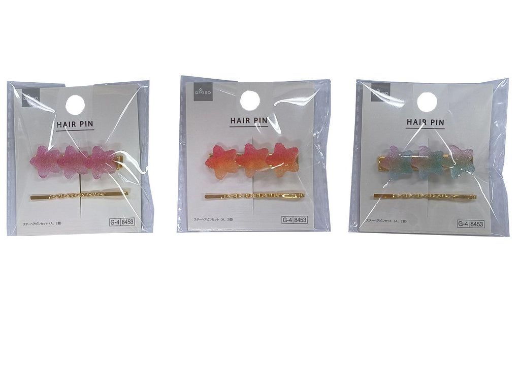スターヘアピンセット（Ａ、２個） ダイソー(DAISO)