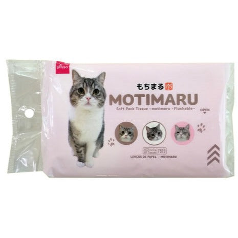 ソフトパックティッシュ（もちまる、水に流せるタイプ） ダイソー(DAISO)
