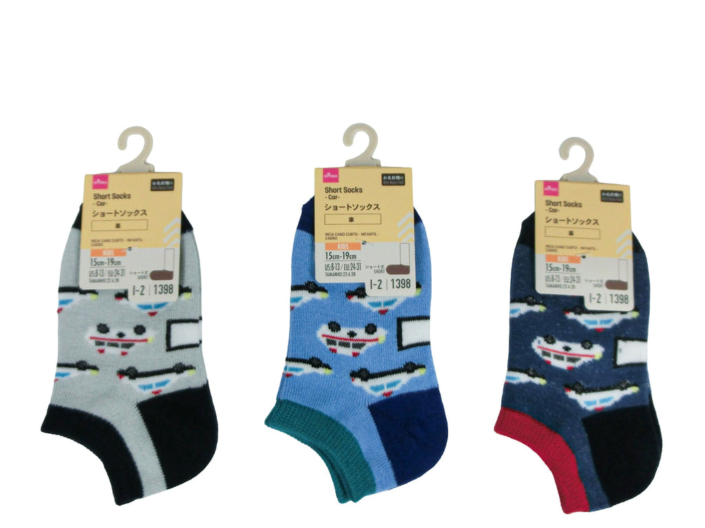 ショートソックス（キッズ、車） ダイソー(DAISO)