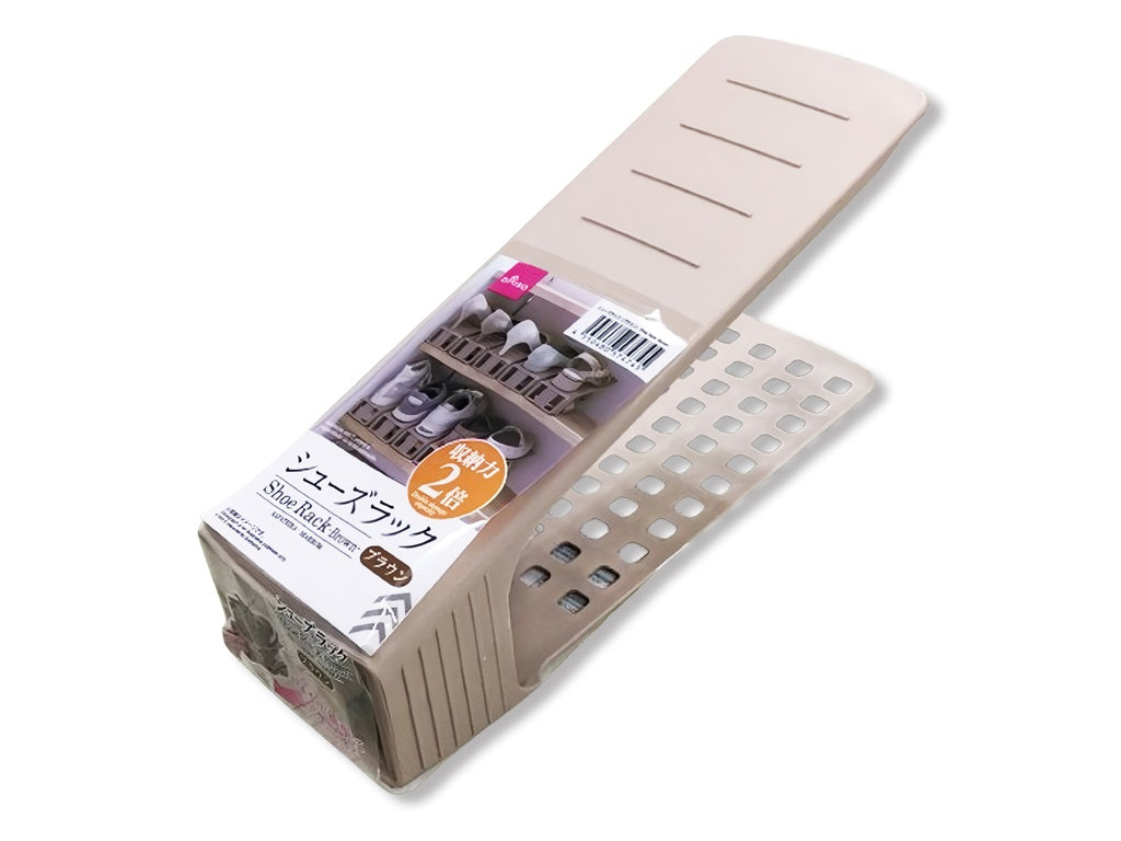 シューズラック（ブラウン） ダイソー(DAISO)