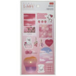 あいまいシール（ライトピンク） ダイソー(DAISO)
