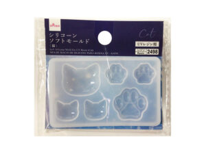ＵＶレジン用シリコーンソフトモールド（猫） ダイソー(DAISO)