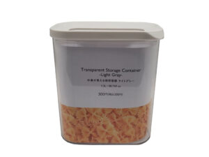 中身が見える保存容器（ＬＧＹ、１．５Ｌ） ダイソー(DAISO)