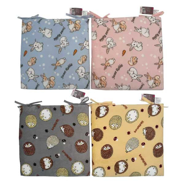 シートクッション（ウサギ、ハリネズミ） ダイソー(DAISO)
