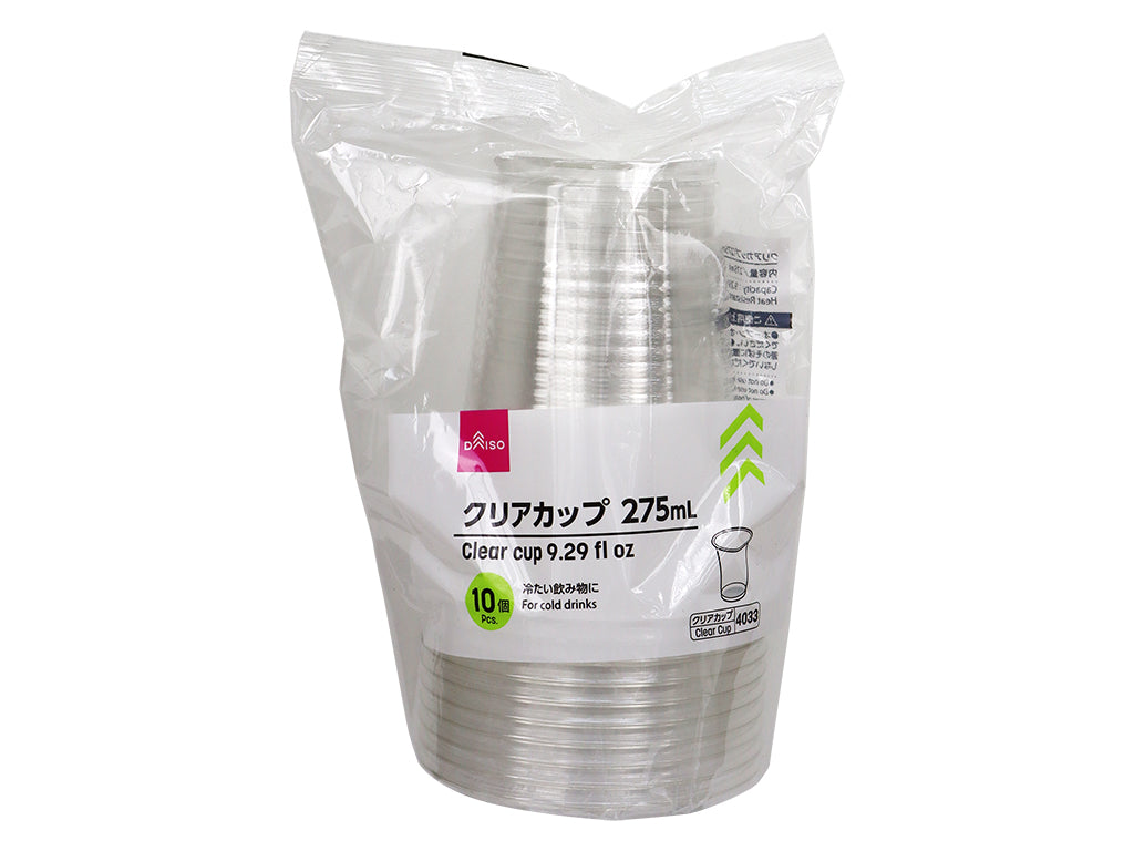 クリアカップ（１０個） ダイソー(DAISO)