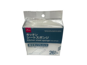 キッチンシートスポンジ（２６枚 泡立ちソフトタイプ） ダイソー(DAISO)
