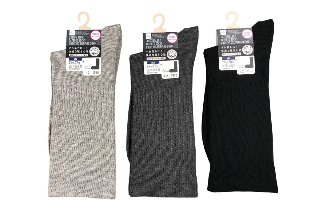 レギュラーソックス（綿混テーパー） ダイソー(DAISO)