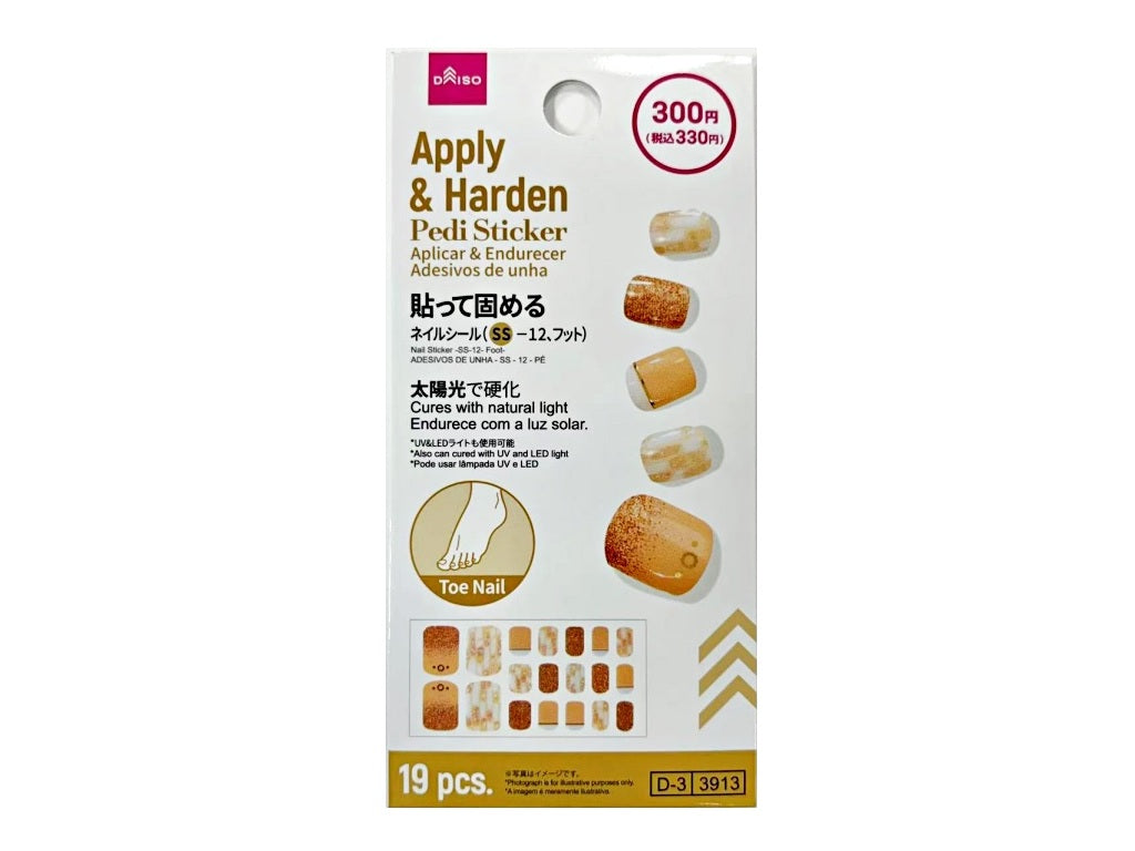 ネイルシール（ＳＳ－１２、フット） ダイソー(DAISO)