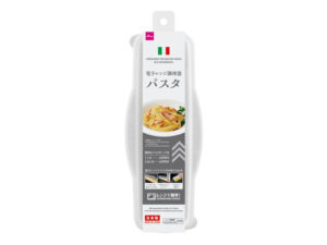 電子レンジ調理器（パスタ用、ホワイト） ダイソー(DAISO)