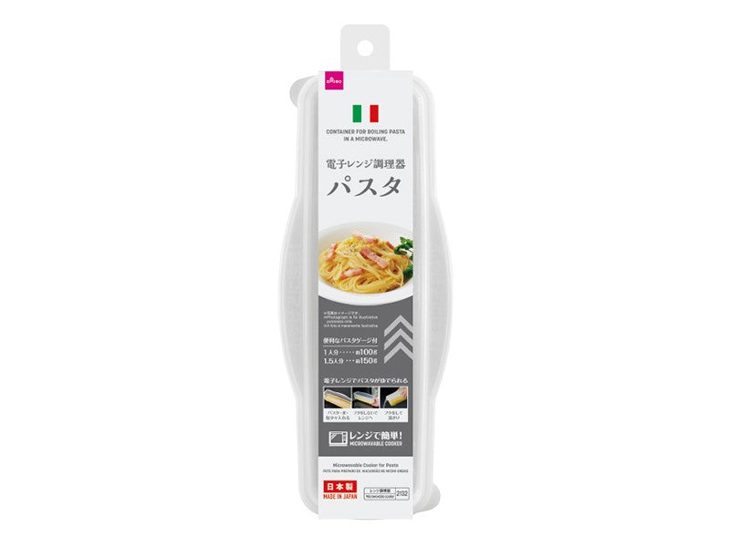 電子レンジ調理器（パスタ用、ホワイト） ダイソー(DAISO)