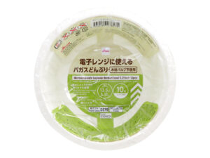電子レンジに使えるバガスどんぶり（１０枚） ダイソー(DAISO)