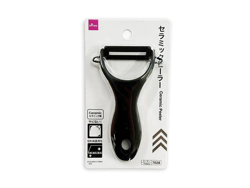 セラミックピーラー（黒） ダイソー(DAISO)