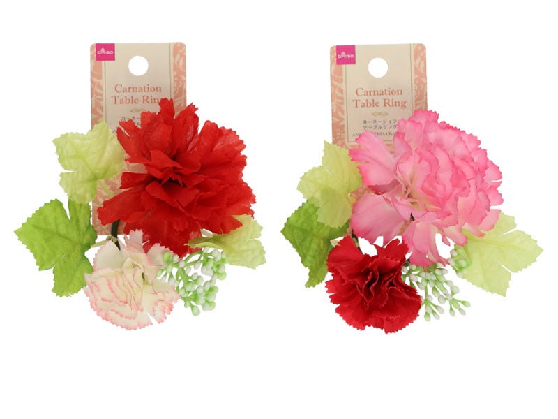 カーネーションテーブルリング ダイソー(DAISO)