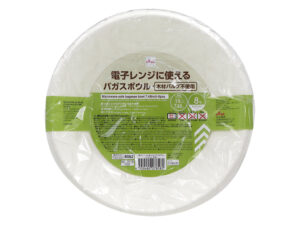 電子レンジに使えるバガスボウル（８枚） ダイソー(DAISO)