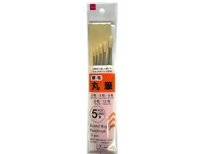 豚毛丸筆（５本） ダイソー(DAISO)