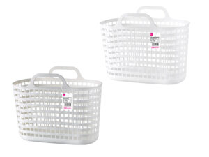 ソフトバスケット（取っ手付） ダイソー(DAISO)