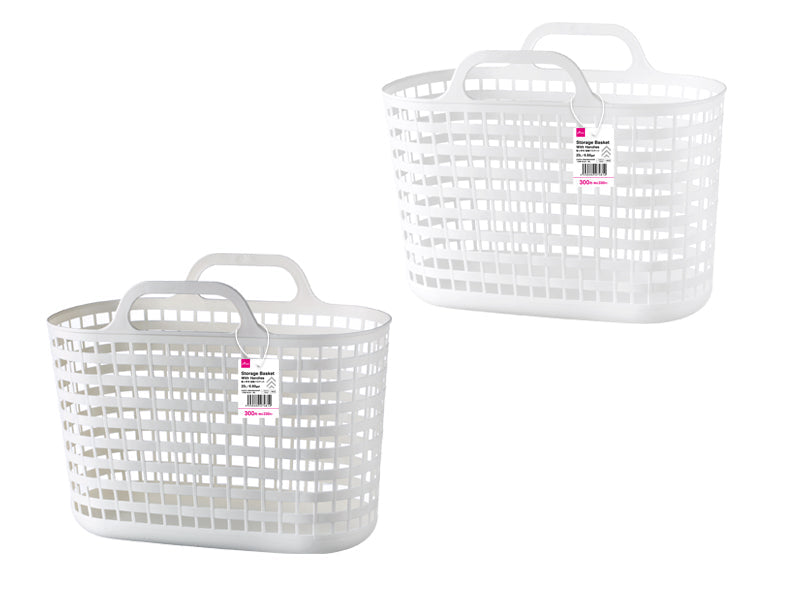 ソフトバスケット（取っ手付） ダイソー(DAISO)