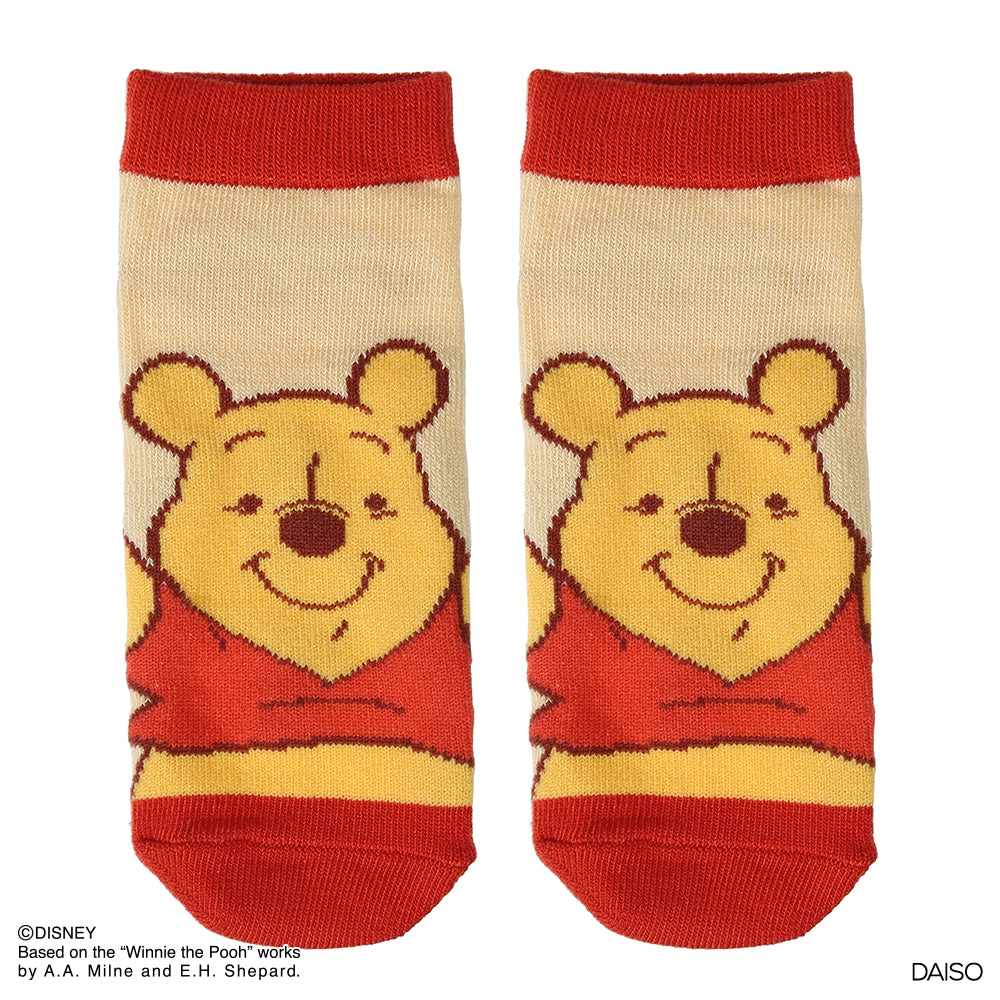 靴下、キッズ（くまのプーさん） ダイソー(DAISO)