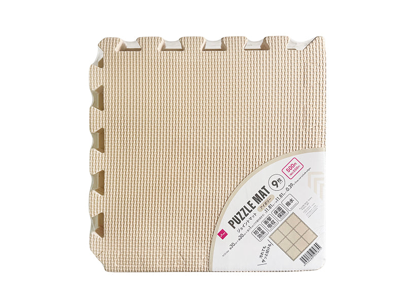 ジョイントマット（アイボリー、９枚セット） ダイソー(DAISO)