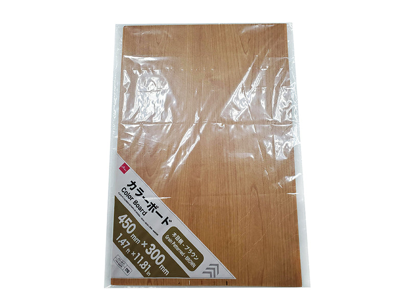木目柄カラーボード（ブラウン） ダイソー(DAISO)