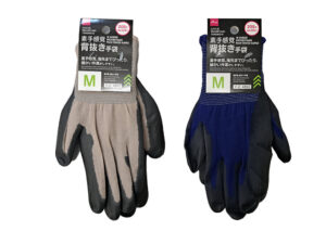 素手感覚背抜き手袋（ポリウレタン、Ｍ） ダイソー(DAISO)