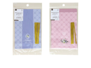 底マチクリアバッグ（ＣＧＶフラワー、８枚） ダイソー(DAISO)