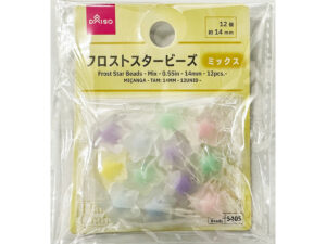 フロストスタービーズ（ミックス、１２個） ダイソー(DAISO)