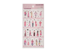 わたしの推し活＃ｏｏｔｄステッカー（ピンク） ダイソー(DAISO)