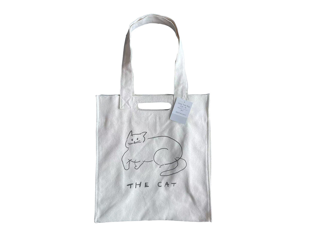 ２ｗａｙトートバッグ（猫、Ｂ） ダイソー(DAISO)