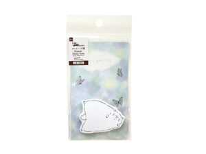 ダイカット付箋（猫の日文具、ＢＬＵＥ） ダイソー(DAISO)