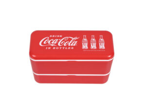 ２段弁当箱（コカ・コーラ、ＡＳ１） ダイソー(DAISO)