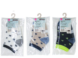 ショートソックス（ベビー用、星柄） ダイソー(DAISO)