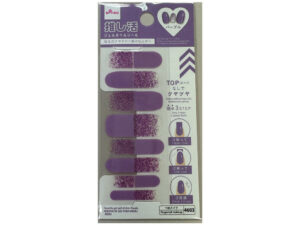 推し活ジェルネイルシール（パープル） ダイソー(DAISO)