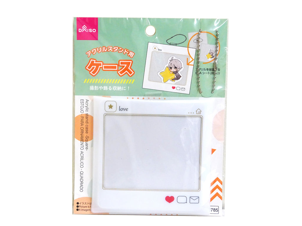 ケース（アクリルスタンド用、正方形） ダイソー(DAISO)