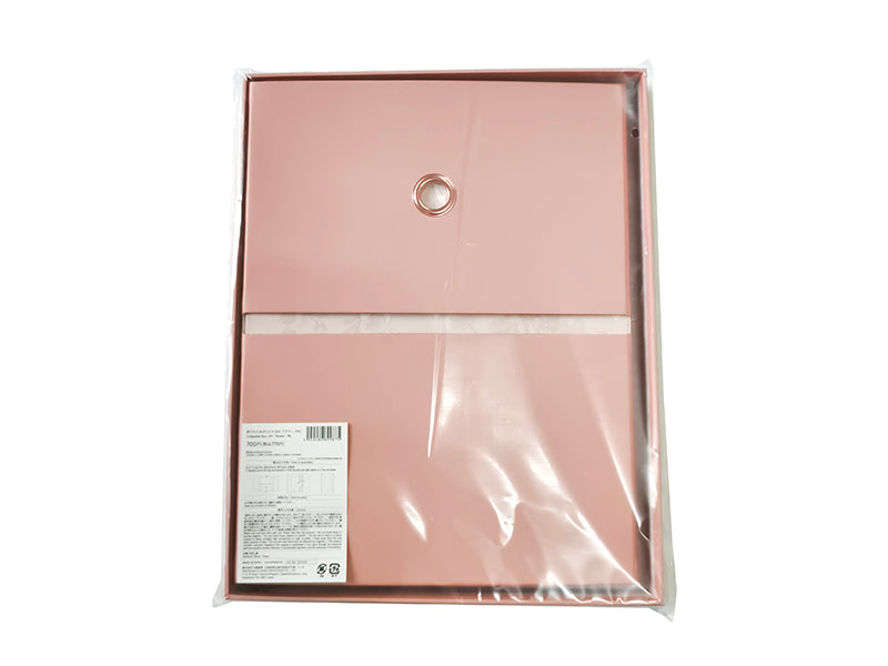 折りたたみボックス（Ａ４、フラワー、ＰＫ） ダイソー(DAISO)