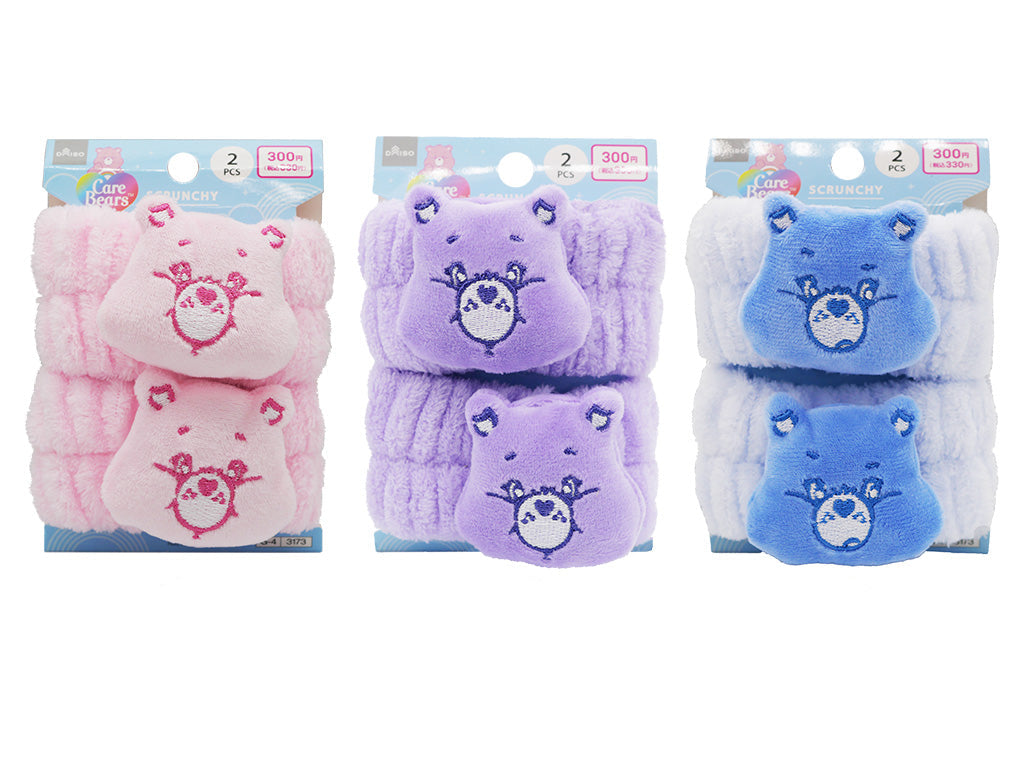 ふわふわシュシュ（ケアベア、フェイス、Ａ） ダイソー(DAISO)