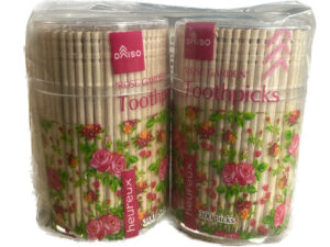 トゥースピックス ローズガーデン ３００本×２Ｐ ダイソー(DAISO)