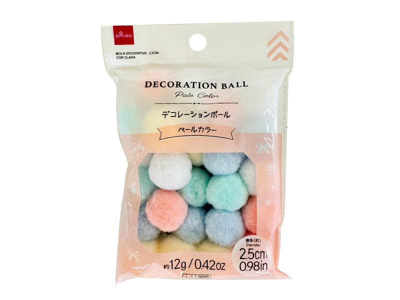 デコレーションボール（ペールカラー） ダイソー(DAISO)