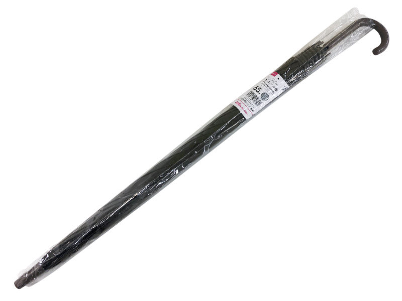 カラービニール傘（チャコール、６５ｃｍ） ダイソー(DAISO)