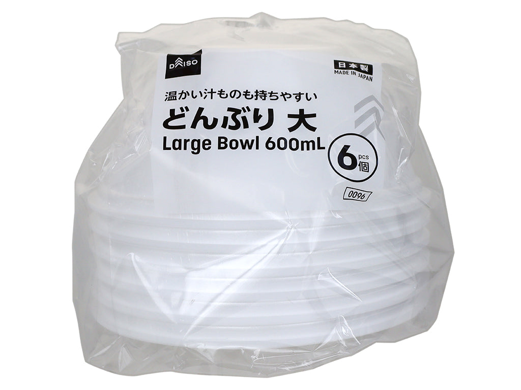 どんぶり（大、６個） ダイソー(DAISO)