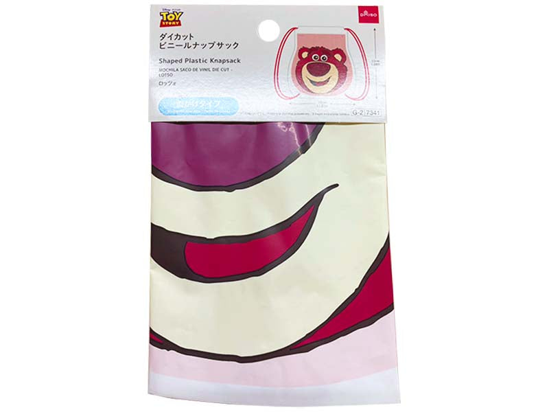 ダイカットビニールナップサック（ロッツォ） ダイソー(DAISO)