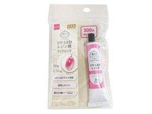 ＵＶ－ＬＥＤクラフトレジン液（クリアピンク） ダイソー(DAISO)