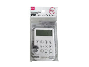 １０キーキッチンタイマー ダイソー(DAISO)