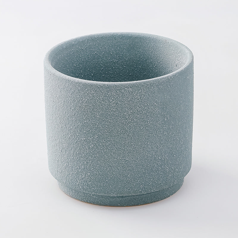 植木鉢（砂釉、ＧＹ）１２ｃｍ ダイソー(DAISO)