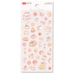 シール（ドゥーフルール、ピンク） ダイソー(DAISO)