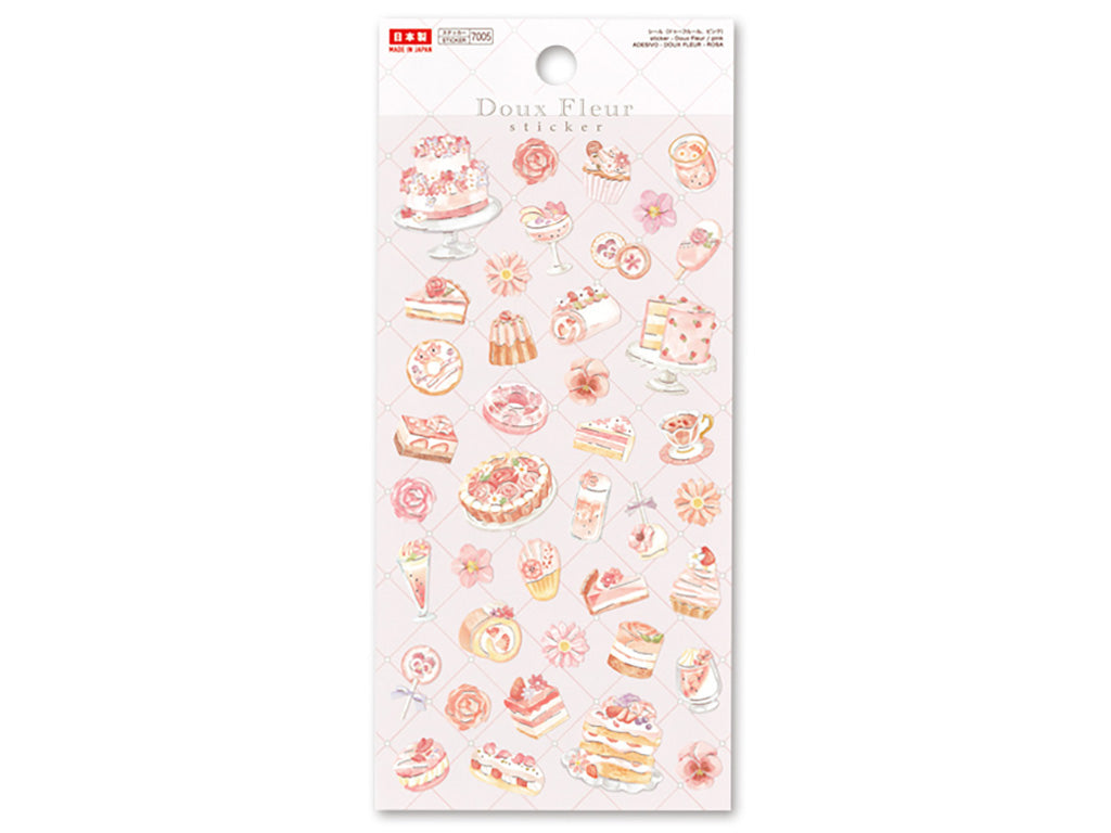 シール（ドゥーフルール、ピンク） ダイソー(DAISO)